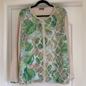 BASLER Linen cardigan